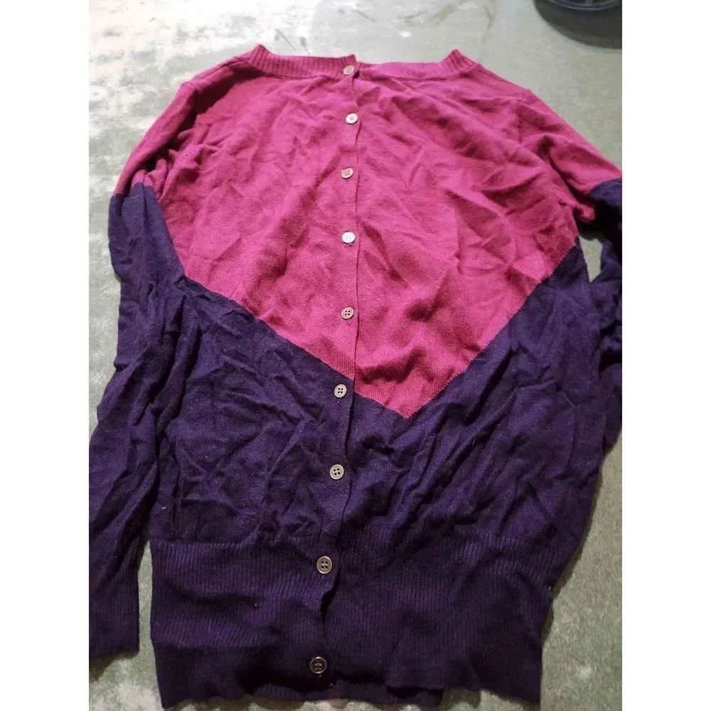 41Hawthorn Presley Colorblock Button Back Sweater sz XS - Picture 4 of 4